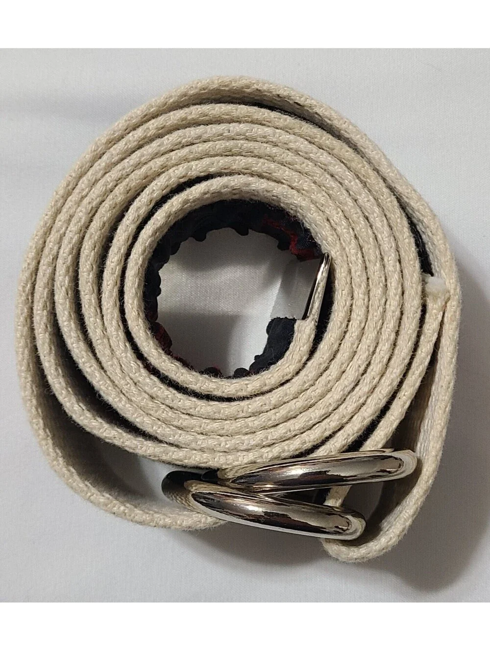 Vtg Cape Cod Preppy Navy Blue Khaki Belt Mens Sz Large Lobsters Chatham T Co EUC